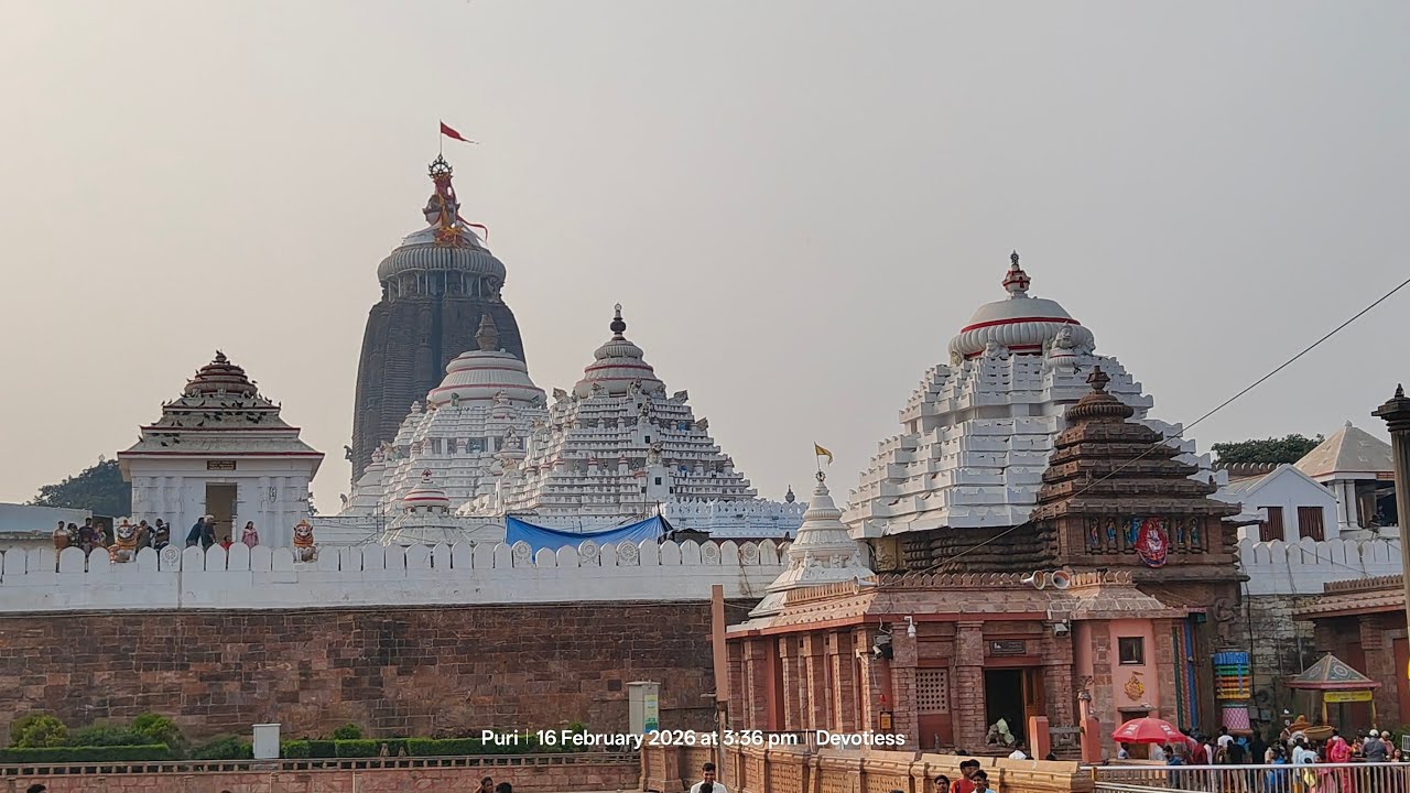 Today's Live Darshan Lord Jagannath Mandir Puri Dham 🛑16 Fub 2026