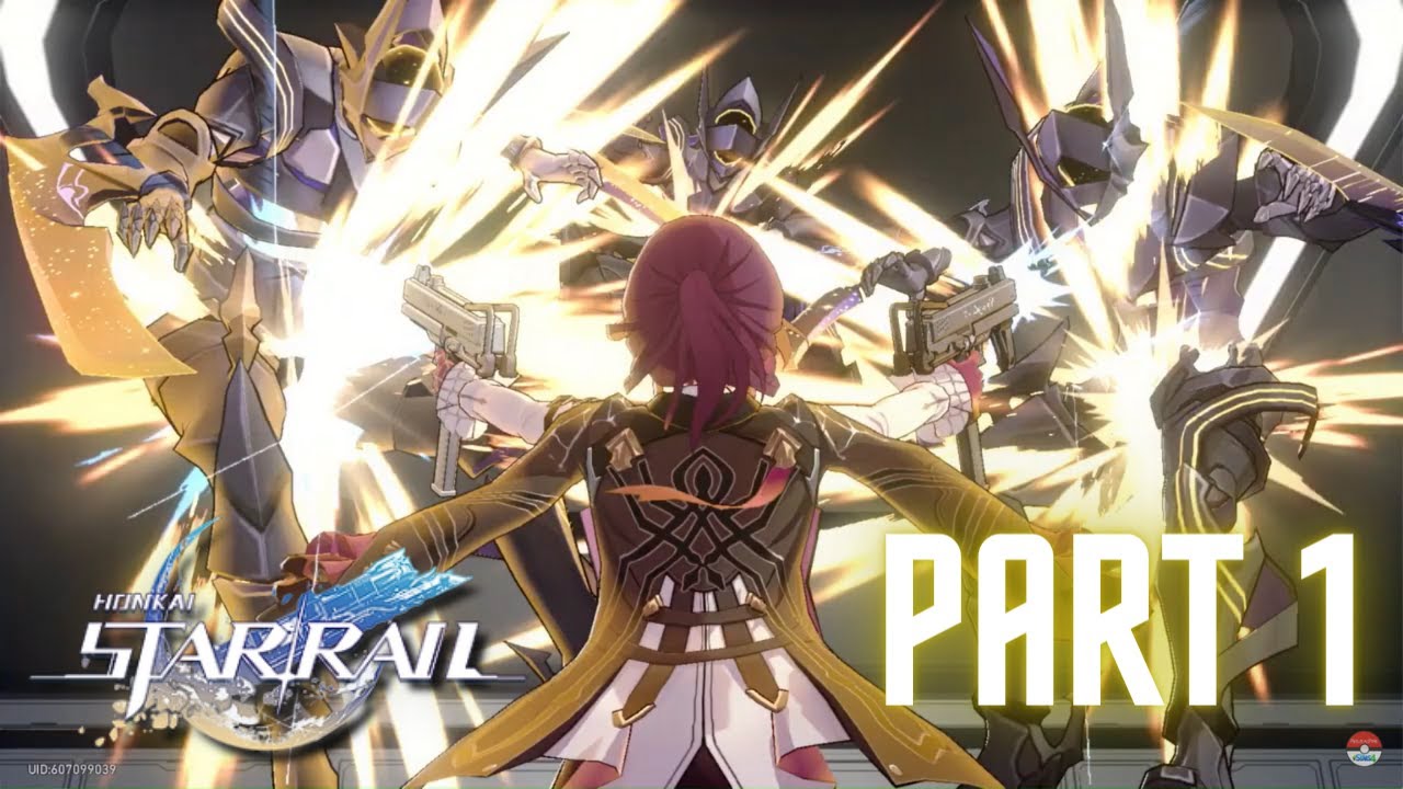 Let's Play Honkai Star Rail Part 1: Star Ocean & Final Fantasy Vibes-No Commentary #honkaistarrail