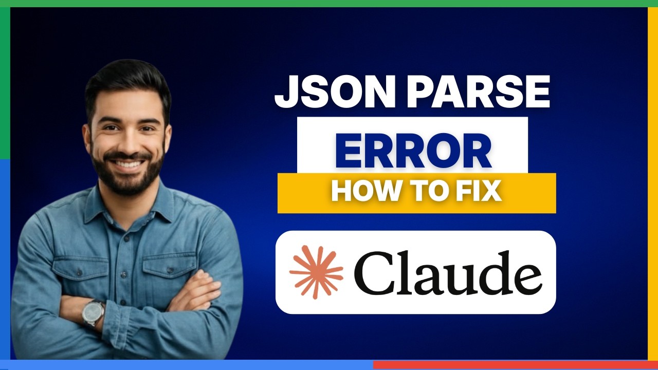 How to fix Claude Code JSON parse error[FULL GUIDE]