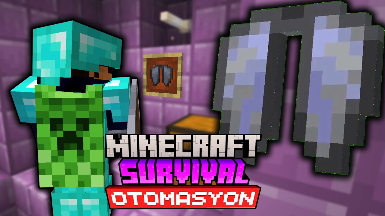 KANAT BULDUM | Minecraft Survival Otomasyon #06