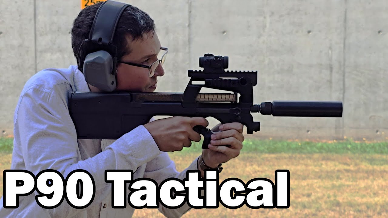 FN P90 – Essai du légendaire pistolet-mitrailleur belge!