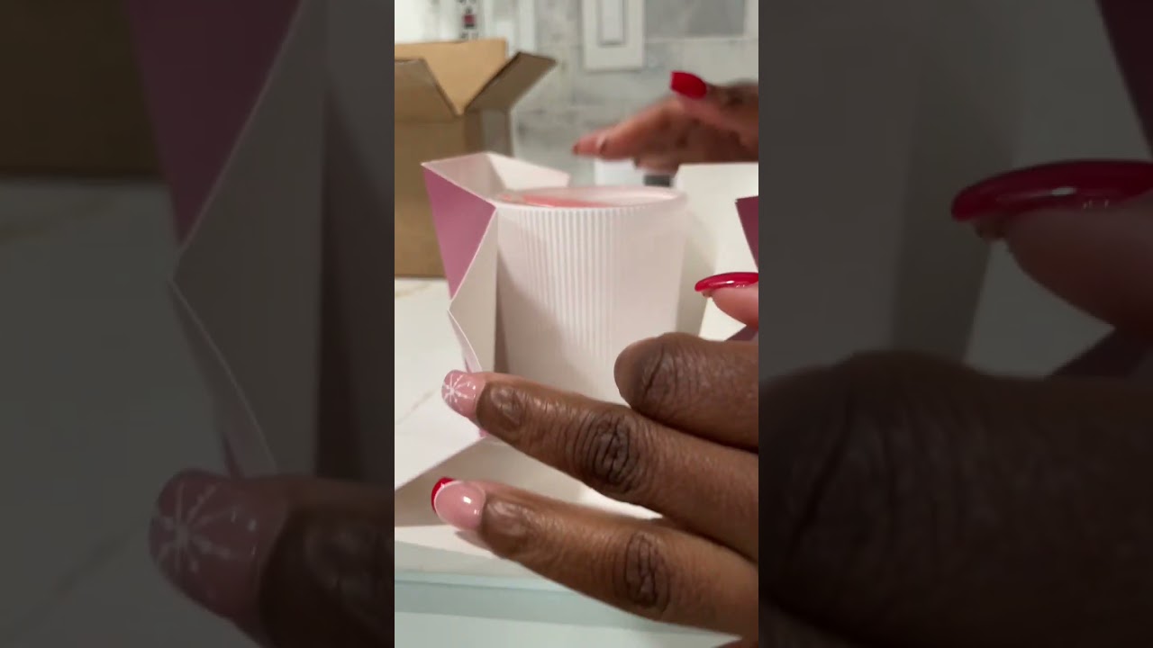 Unboxing Rituals x Macy&rsquo;s Sakura Candle #asmr #candle #candleunboxing