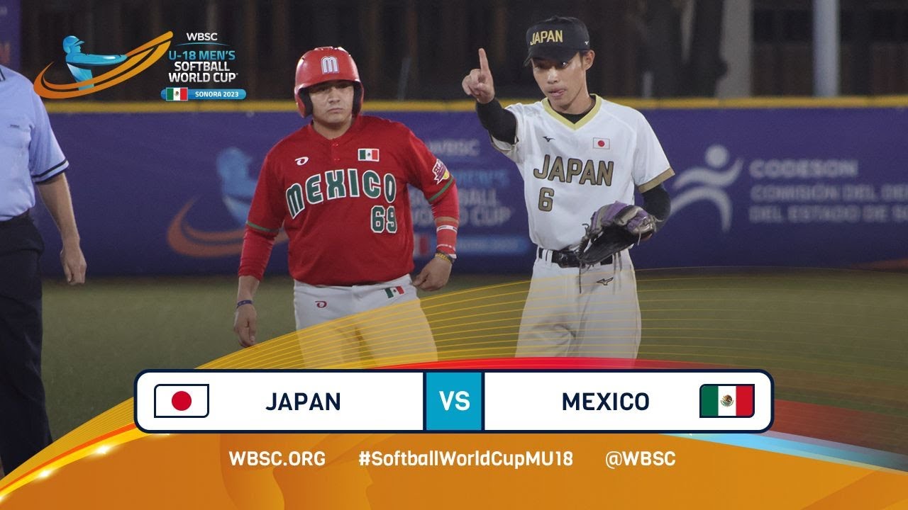 Highlights - Game 40 - Japan vs Mexico - 2023 U-18 Men's Softball World Cup