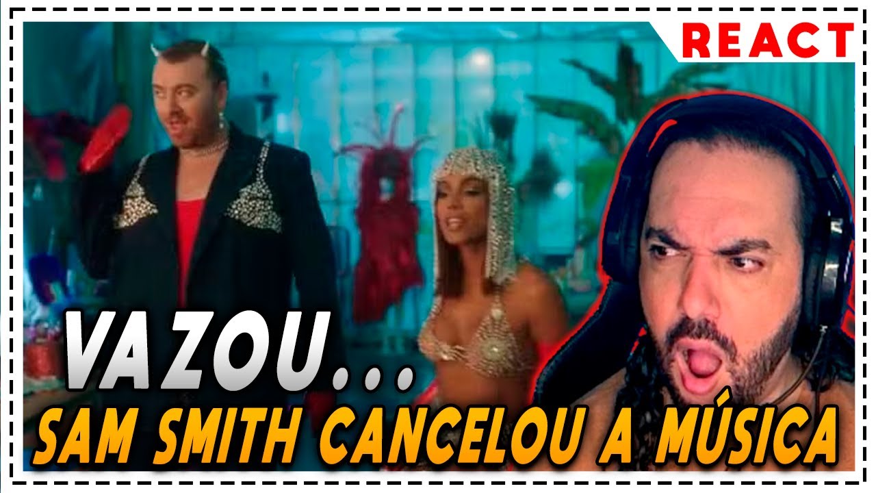 REAGINDO a Anitta I Wanna Be Feat Sam Smith (Unreleased) - TOM REACTS