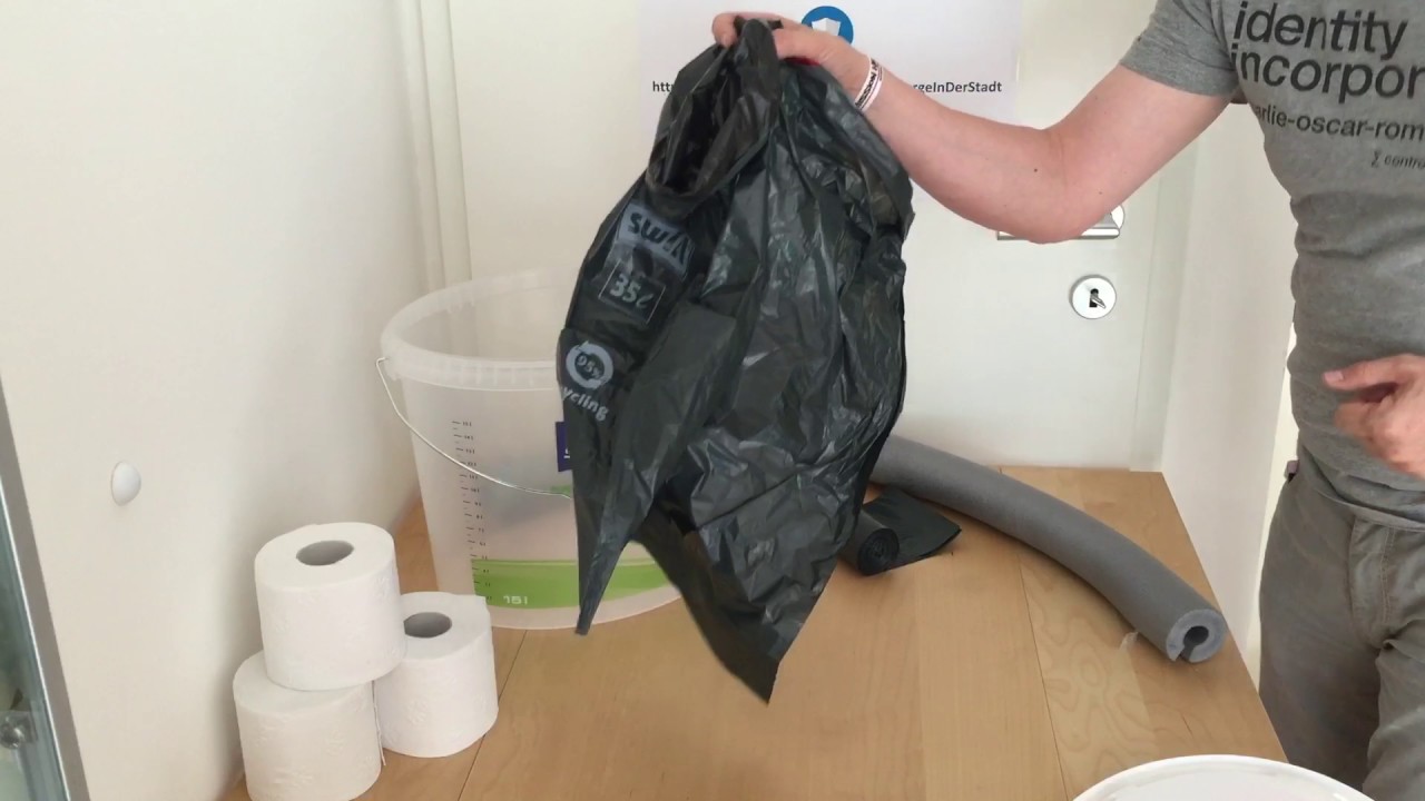 Notfallvorsorge in der Stadt - Not-Toilette selber bauen