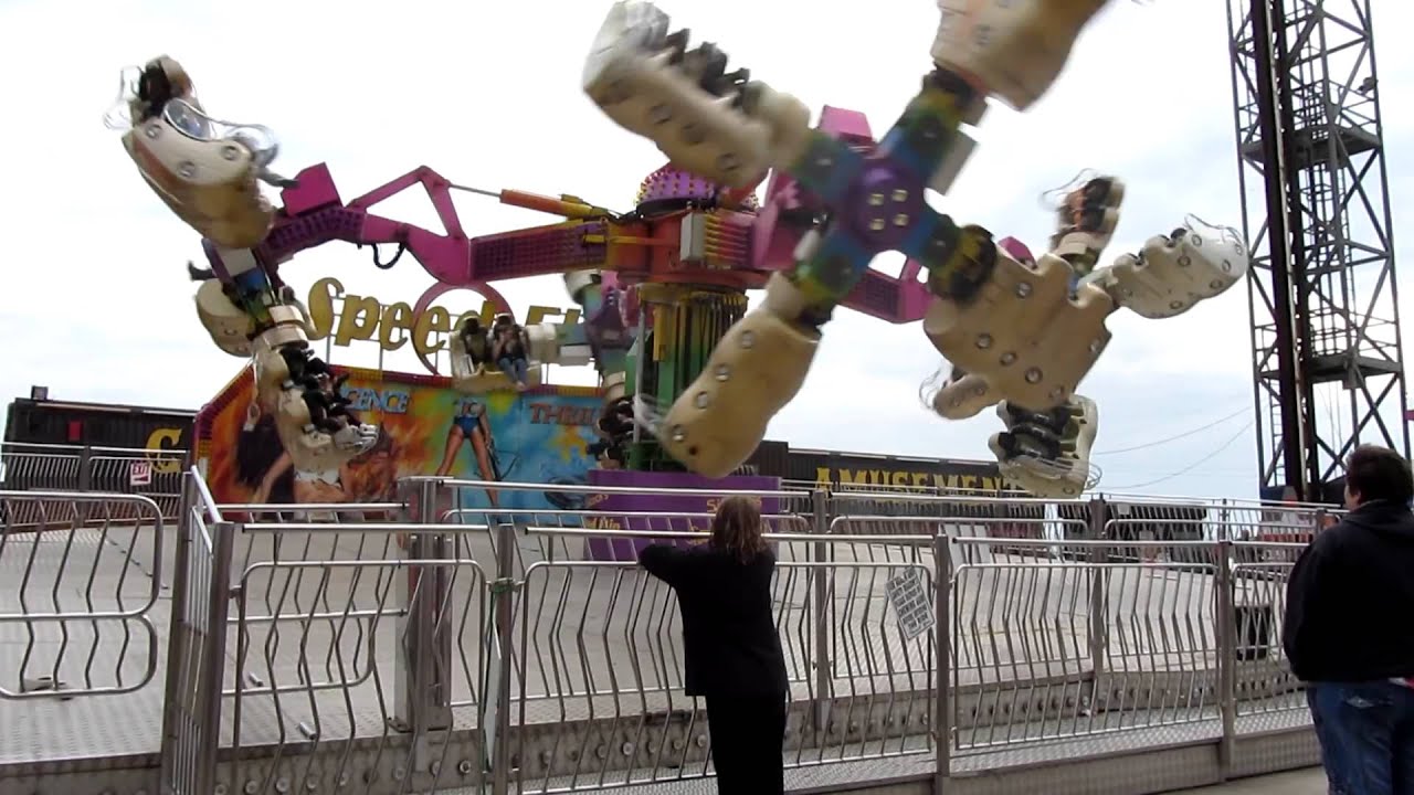 The new ride at Funland - Speed Flip