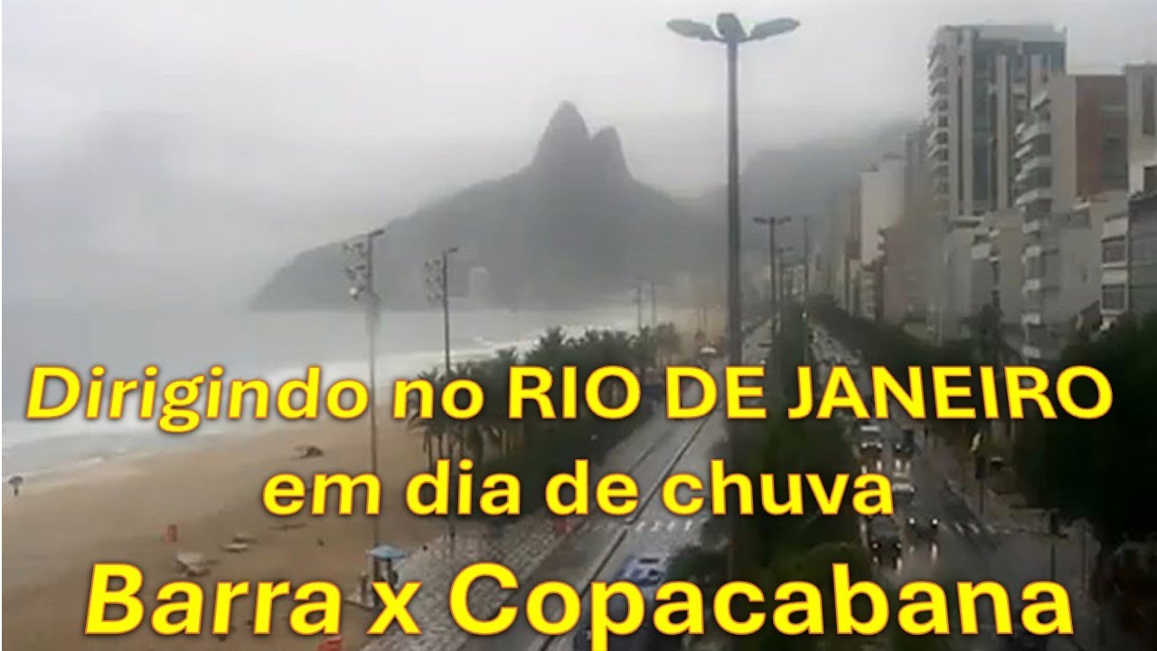 DE CARRO DA BARRA DA TIJUCA ATÉ COPACABANA