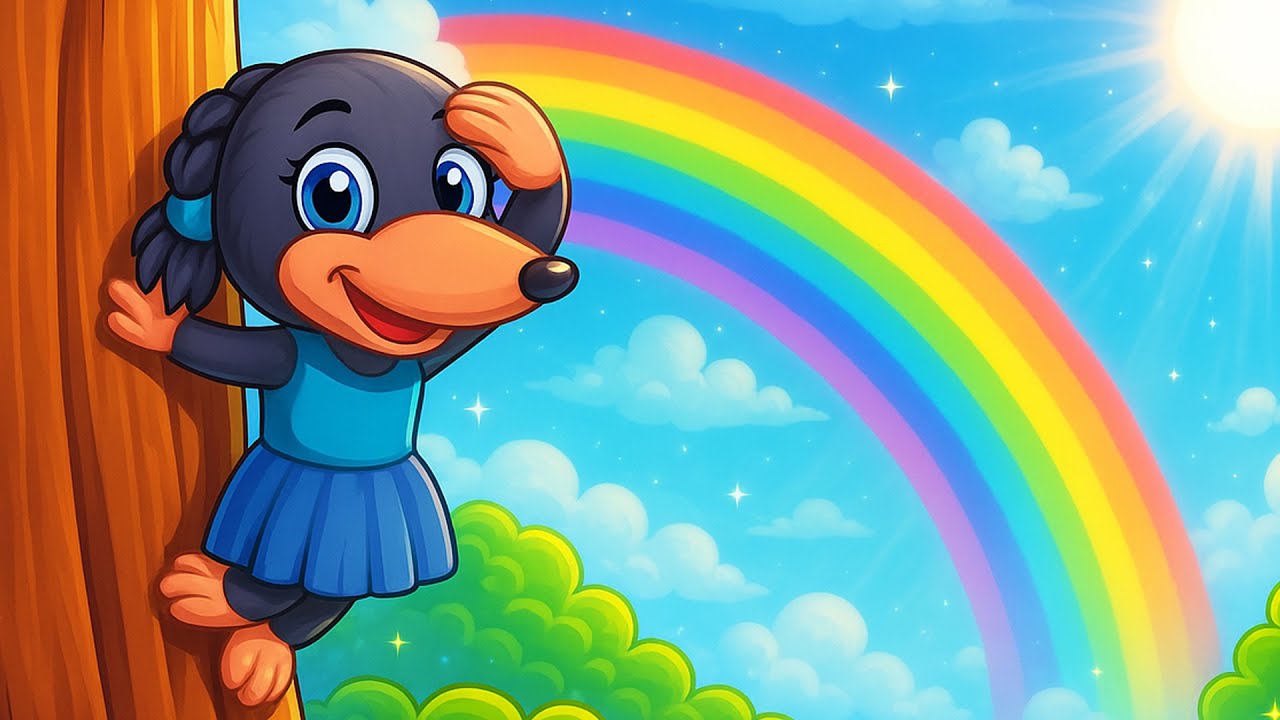 Benny Mole em Português Brasil - NO TOPO DA ÁRVORE MAIS ALTA 🌳👀🌈 Desenho Infantil 4K