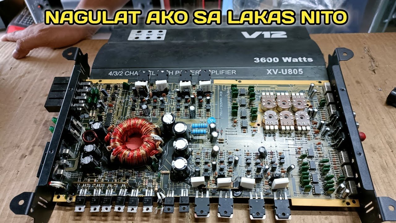 Dahil sa maling pag-gamit kaya nasisira | V12 XV-U805