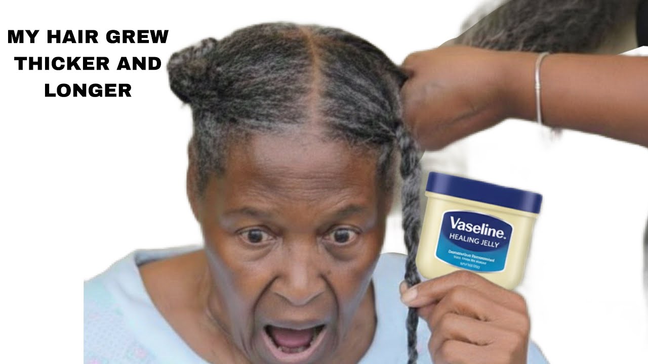No joke! How I GREW MY HAIR in few months USING DIY Hair Growth recipe with VASELINE. For all hair