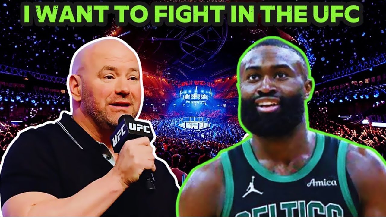 Jaylen Brown to UFC?! NBA Superstar Hints at Dana White Talks