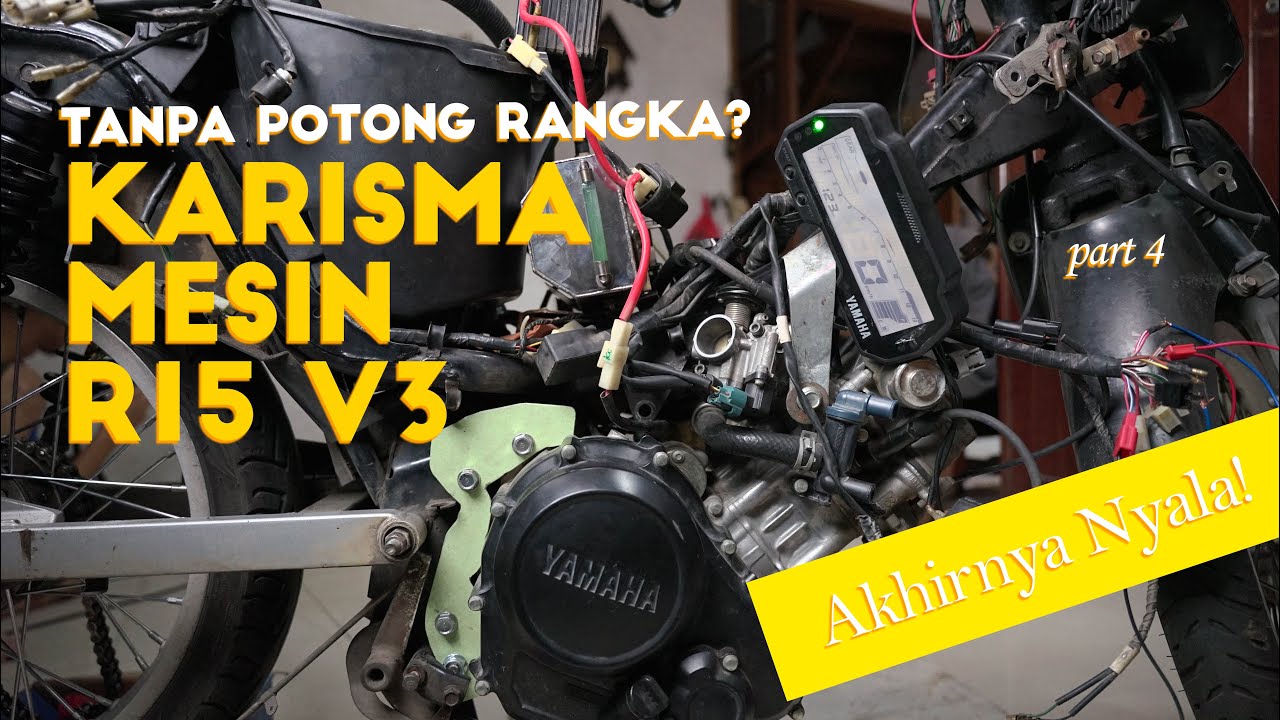 Banyak Drama Ngidupin Mesinnya!!! || Project Swap Engine Kharisma - Part 4!