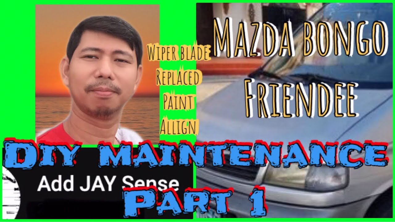 Maintenance ng ating Subic van Mazda Bongo Friendee