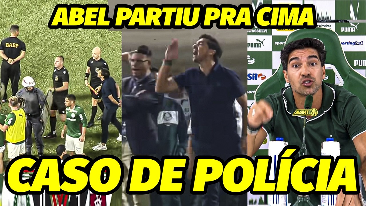 “VAI PRA DELEGACIA NESSA P*RR%..” O SURTO AGRESSlV0 QUE FEZ ABEL IR PRA CIMA DE..