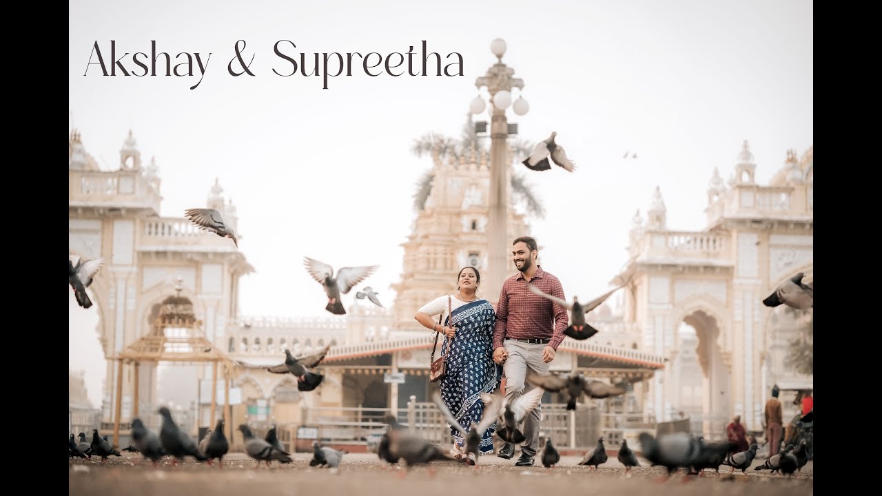 4KVintage Pre Wedding in Mysore | Playback Wedding Films | Akshay & Supreetha |
