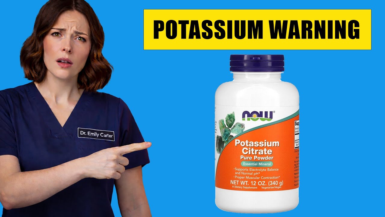 SENIORS: Low Potassium Can Trigger Dangerous     Heart Symptoms (Doctor Explains)