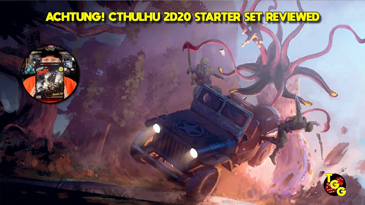 The Achtung! Cthulhu 2D20 Starter Set Reviewed