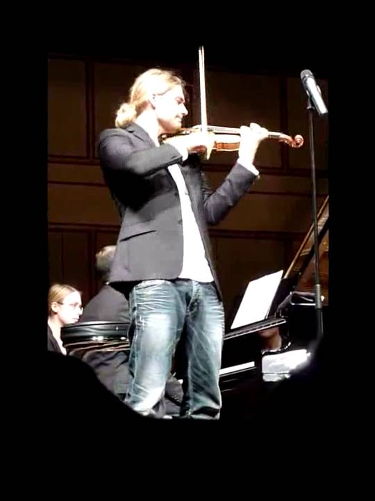 David Garrett  Recital Karlsruhe 03.05.10 Ravel-Tzigane.avi