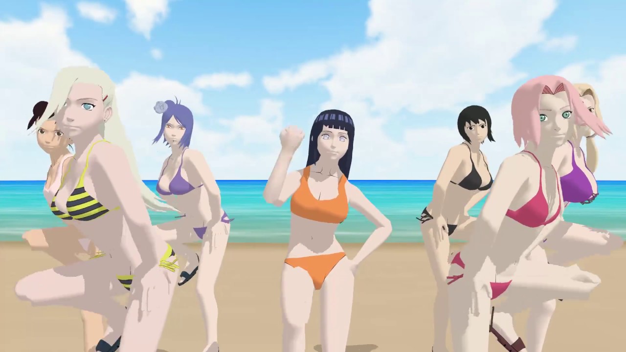 mmd naruto Girls' Generation