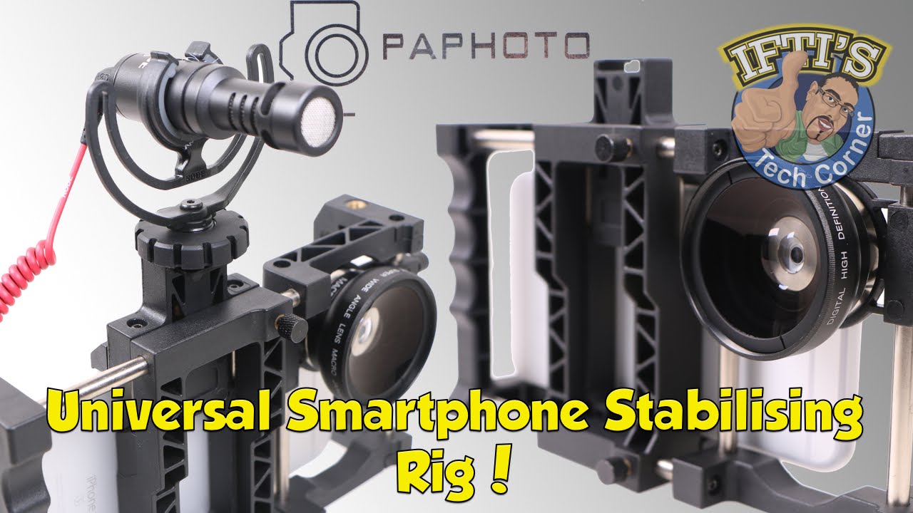 PaPhoto - The Ultimate Smartphone Stabilising Shooting Rig? - REVIEW