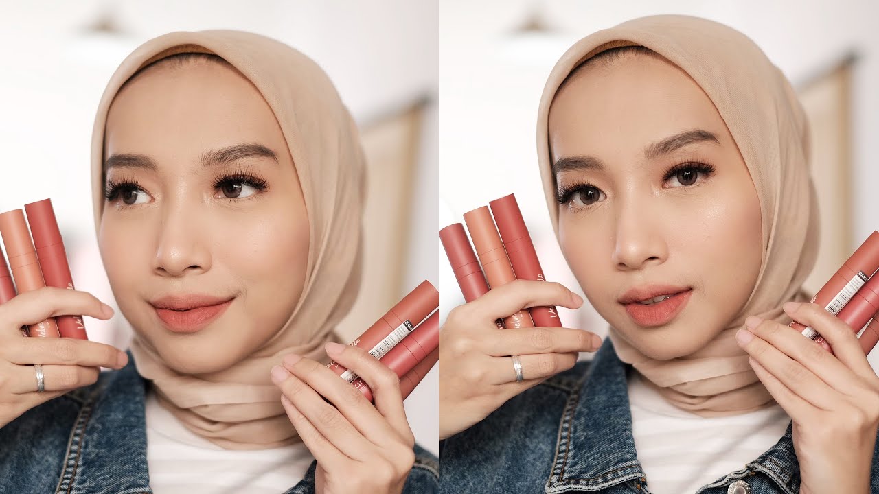 WARDAH VELVET MATTE LIP MOUSSE EARTHY TONE!!! SEBAGUS ITU?!!! || FATHI NRM