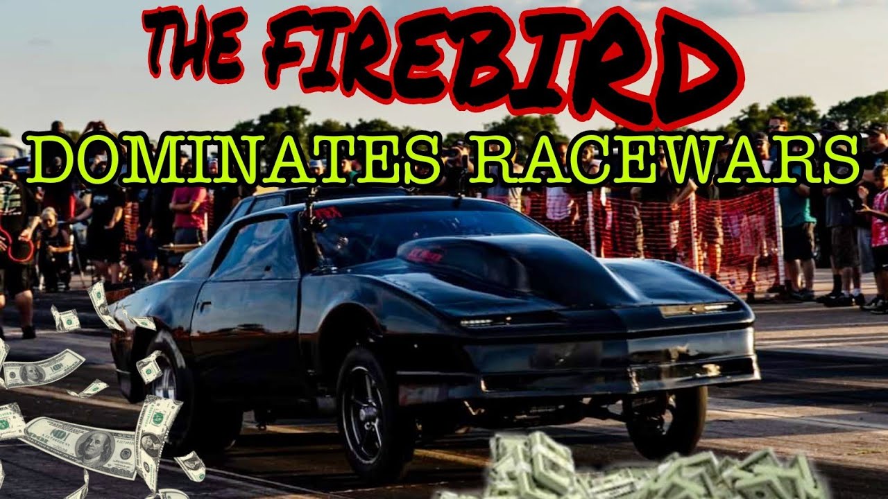 KC Maxx The Firebird DOMINATES RACEWARS SMALL TIRE INVITATIONAL   LIMPY FLASHLIGHT START DRAG RACE