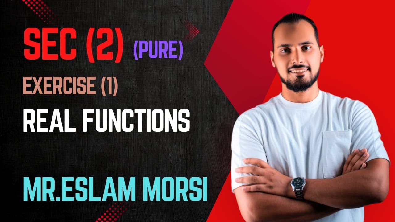 solving exercise (1) : Real functions (Algebra)
