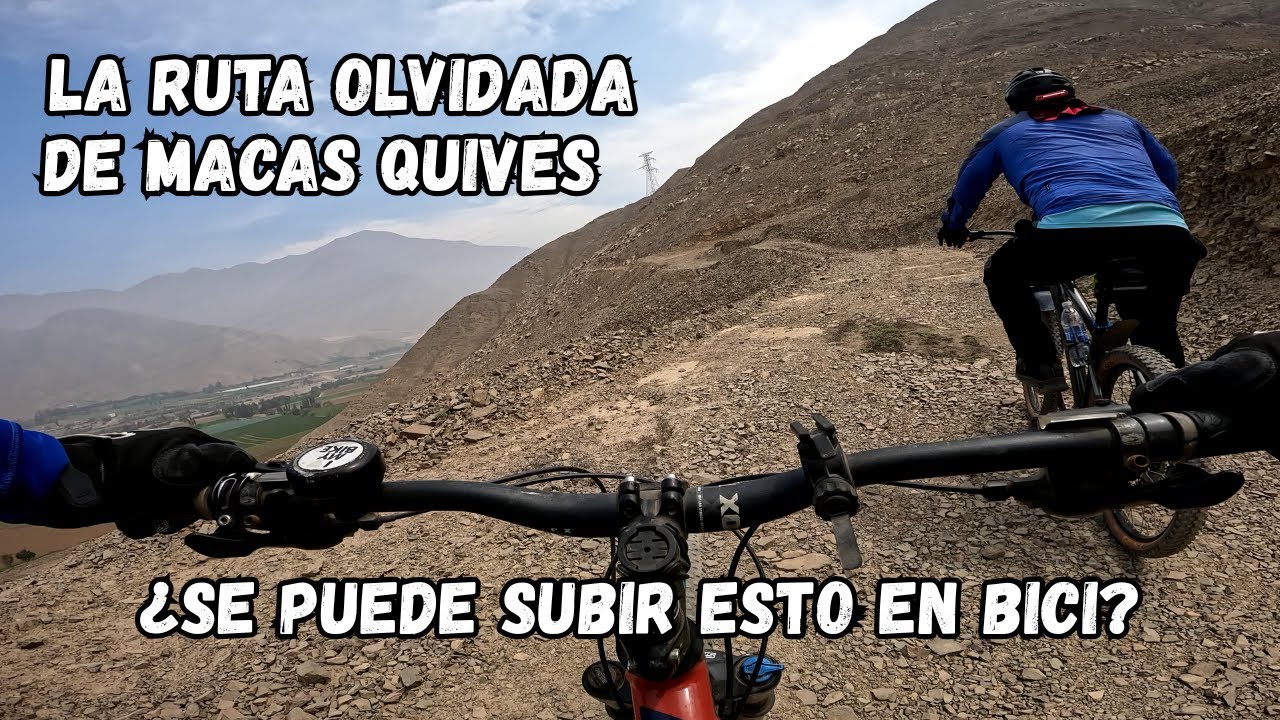 DESCUBRÍ el Camino SECRETO del Cerro de MACAS (Quives)-Ruta en bicicleta