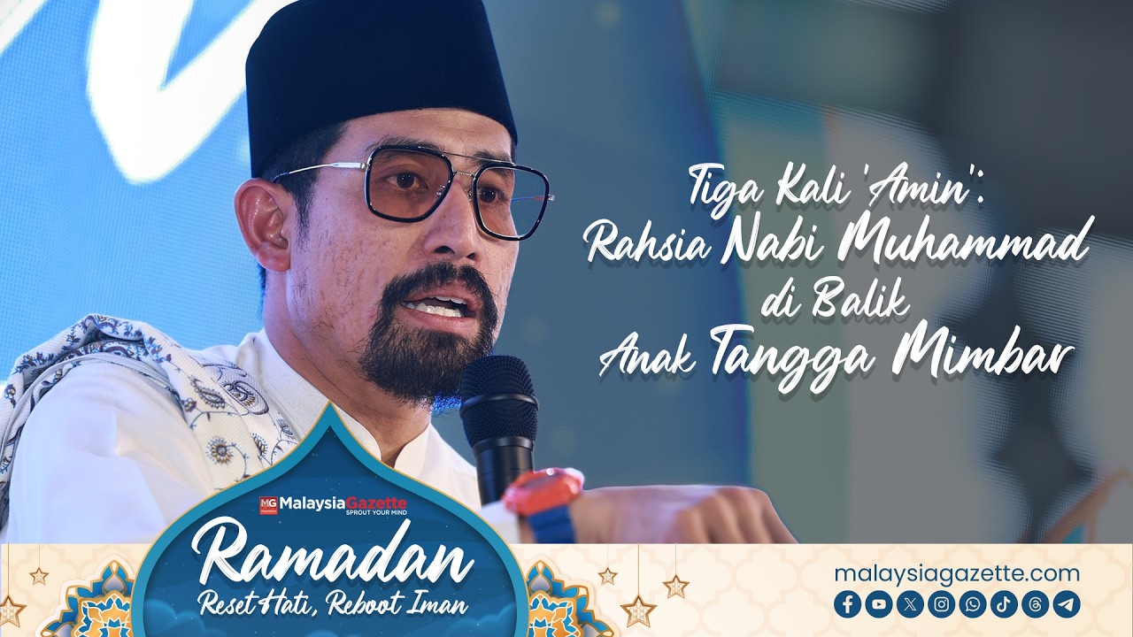 Tiga Kali 'Amin': Rahsia Nabi Muhammad di Balik Anak Tangga Mimbar