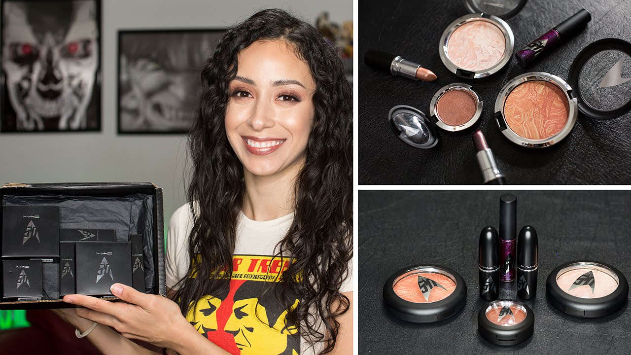 My Mac Star Trek Haul, First Impressions, and Swatches