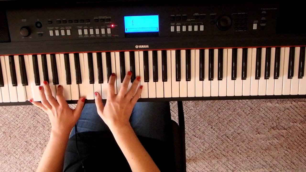 Ищу тебя. Песня из кинофильма 31 июня. Кавер на пианино.