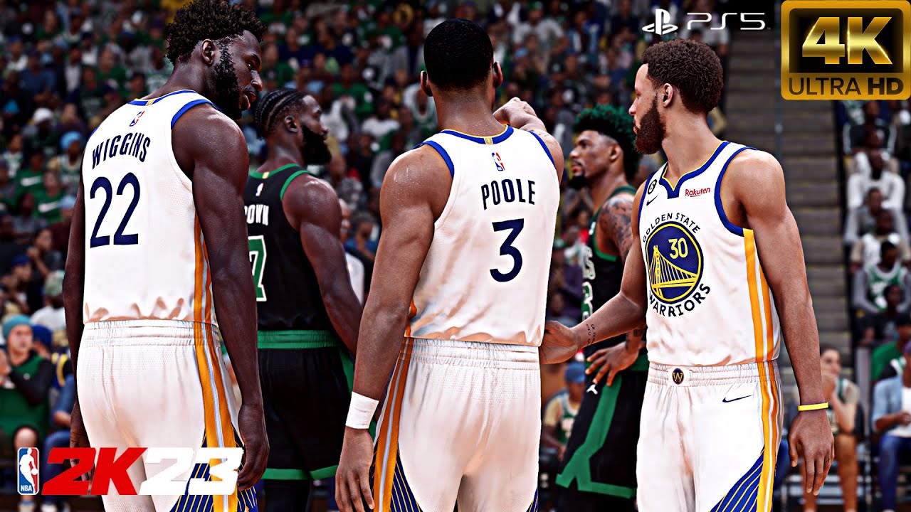 NBA 2K23 Gameplay PS5 - Jordan Poole Erupts For 31 Pts Off The Bench! Tatum 36 Pts! Curry 30 Pts!