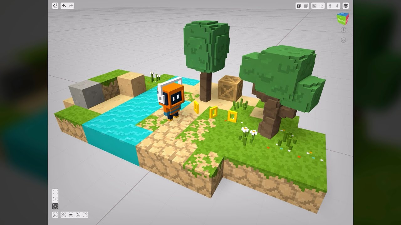 Level Design in Voxelmax iPad