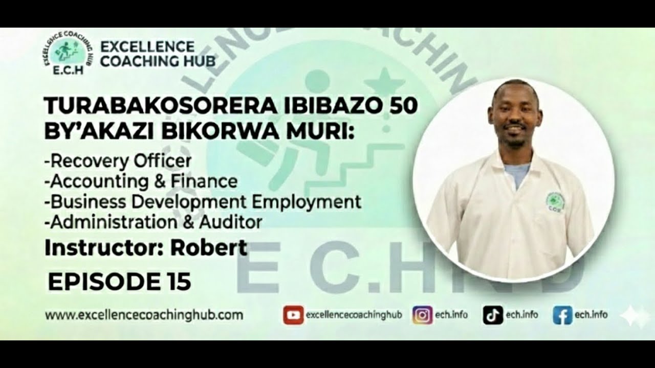 Dukosore Ibizamini bya Kazi  | Episode 15 | ( ACCOUNTANT , Logistics )