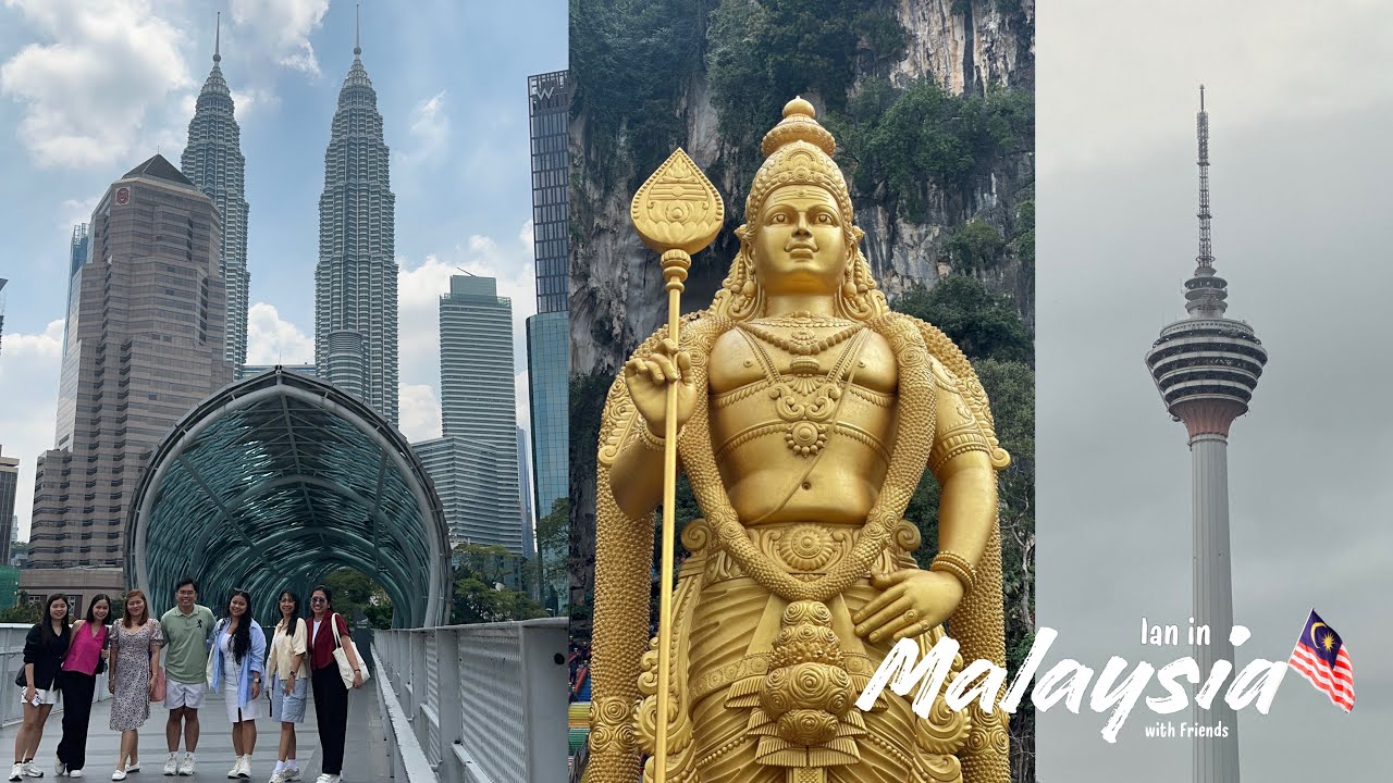 Ian in Malaysia 🇲🇾 | Exploring Kuala Lumpur with Friends | Historical Batu Caves | Genting Highlands