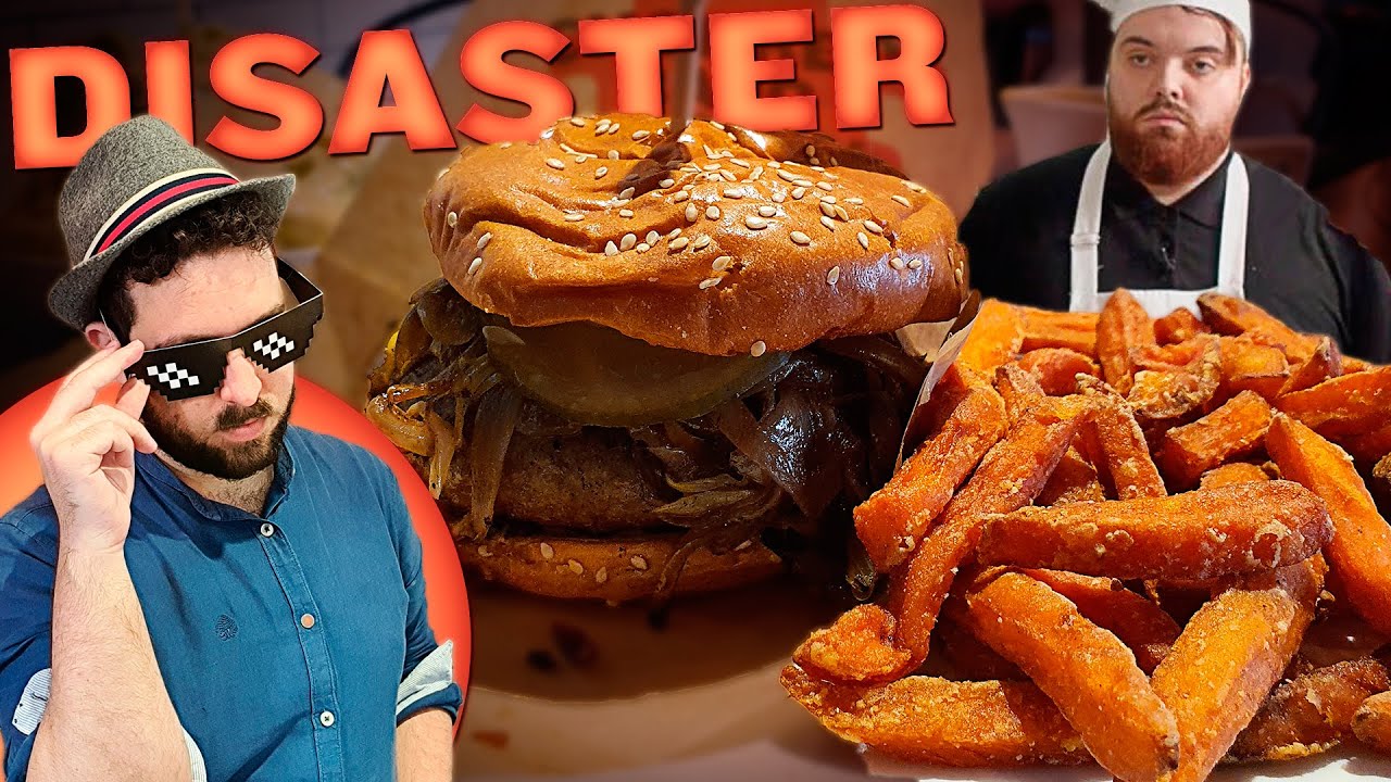 ¡DISASTER BURGER DE IBAI! Probando la hamburguesa oficial de DISASTER CHEFS en GOIKO