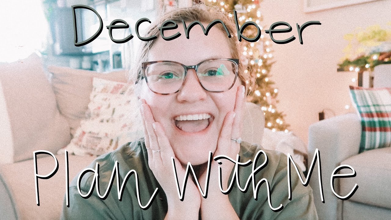 PLAN WITH ME: December 2020 || huntermerck
