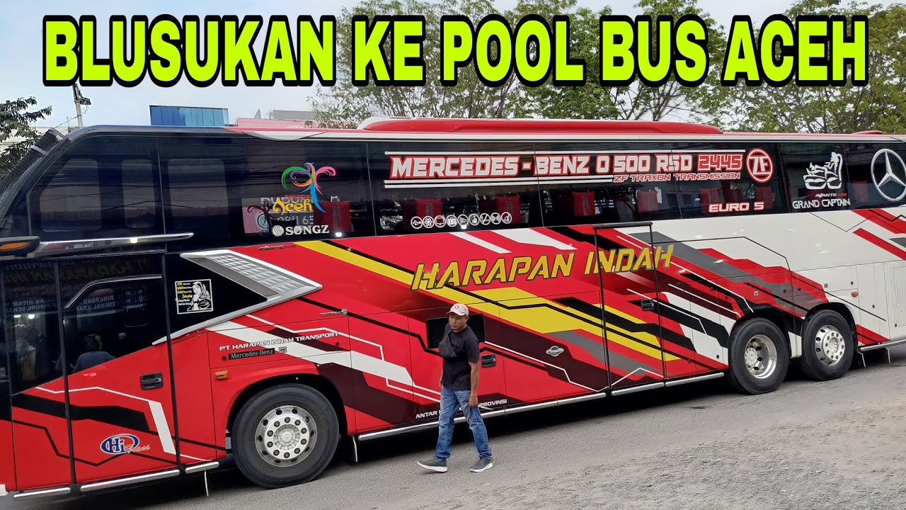 MENGUNJUNGI 9 POOL BUS ACEH DI MEDAN - Bus Aceh Memang Tiada Duanya. 