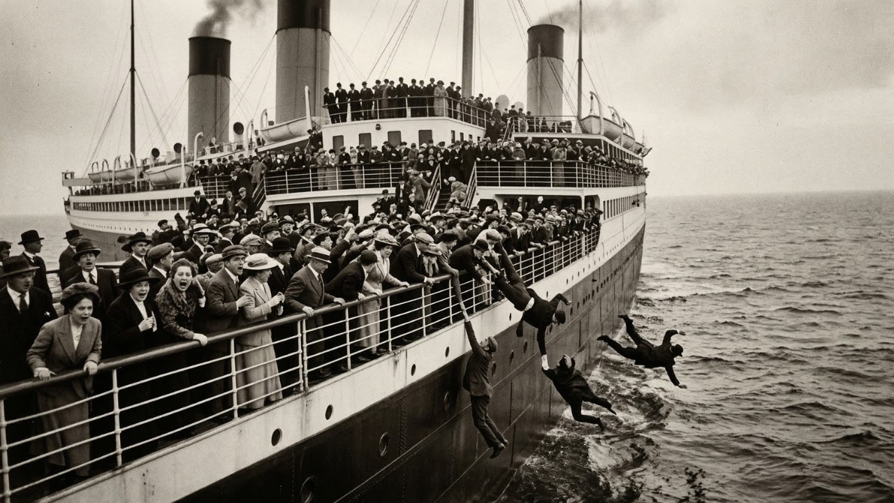 Você Não Sobreviveria 10 Minutos em um Navio de 3ª Classe em 1912 (Reconstrução com IA)