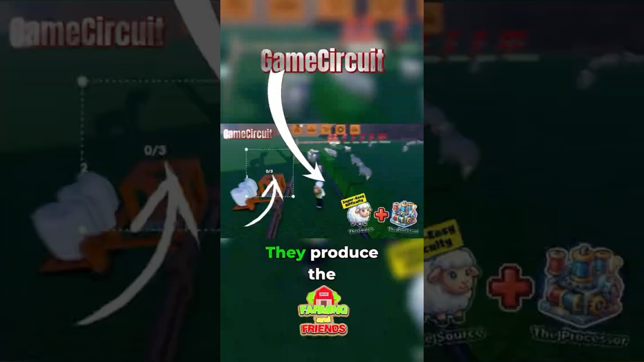 Эта овцеводческая ферма СЛИШКОМ ПРОСТАЯ! #roblox #farmingandfriends #gameguide