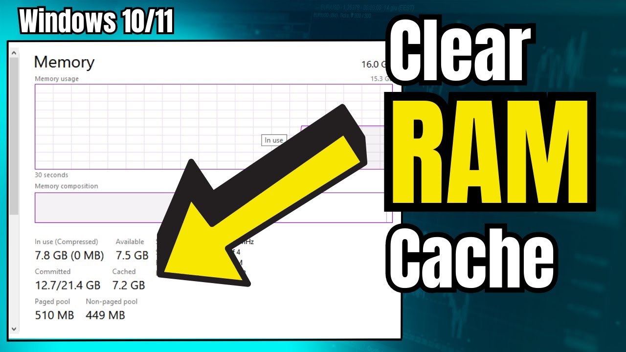How to Clear RAM Cache in Windows 10/11 (2026) | 🚀 Make Computer Faster