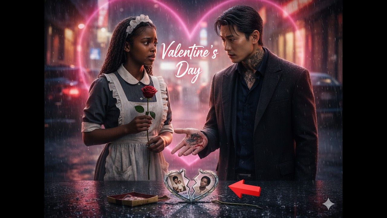 The Korean Mafia Boss Found Love In The Eyes of The Black Maid On Valentine’s Day - What She Did...