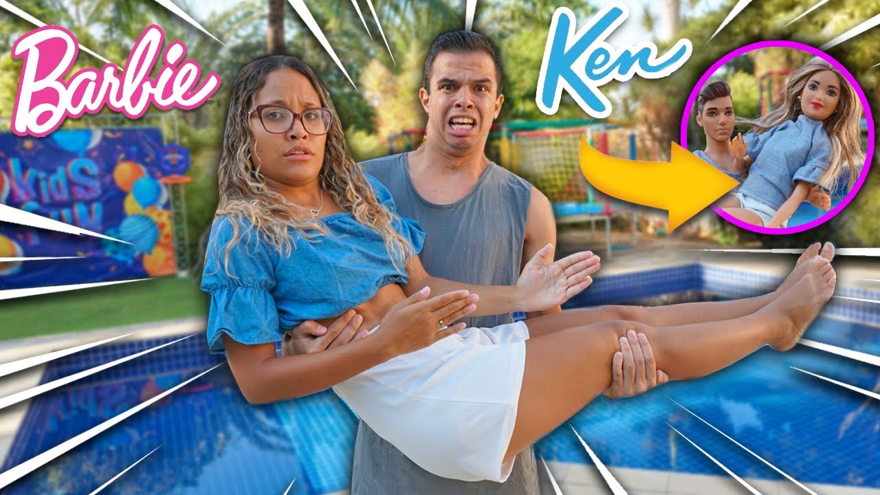 VIRAMOS BARBIE E KEN POR UM DIA E NOS ARREPENDEMOS!