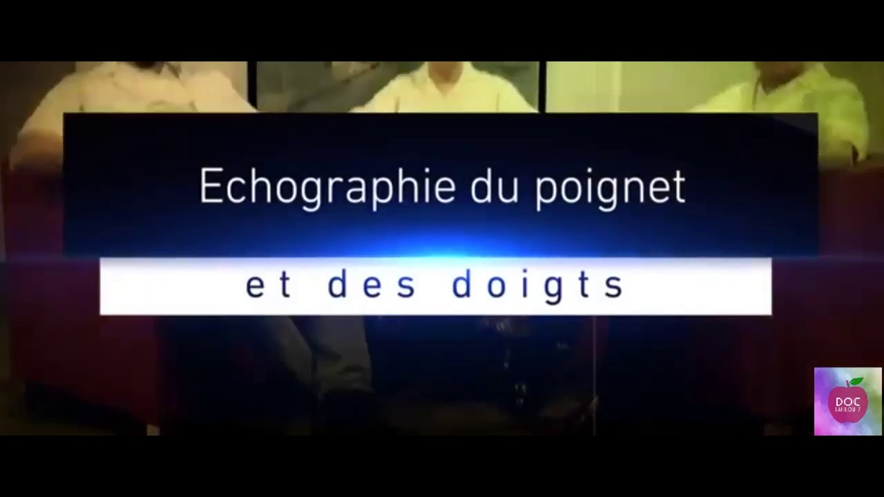 Echographie du poignet et des doigts