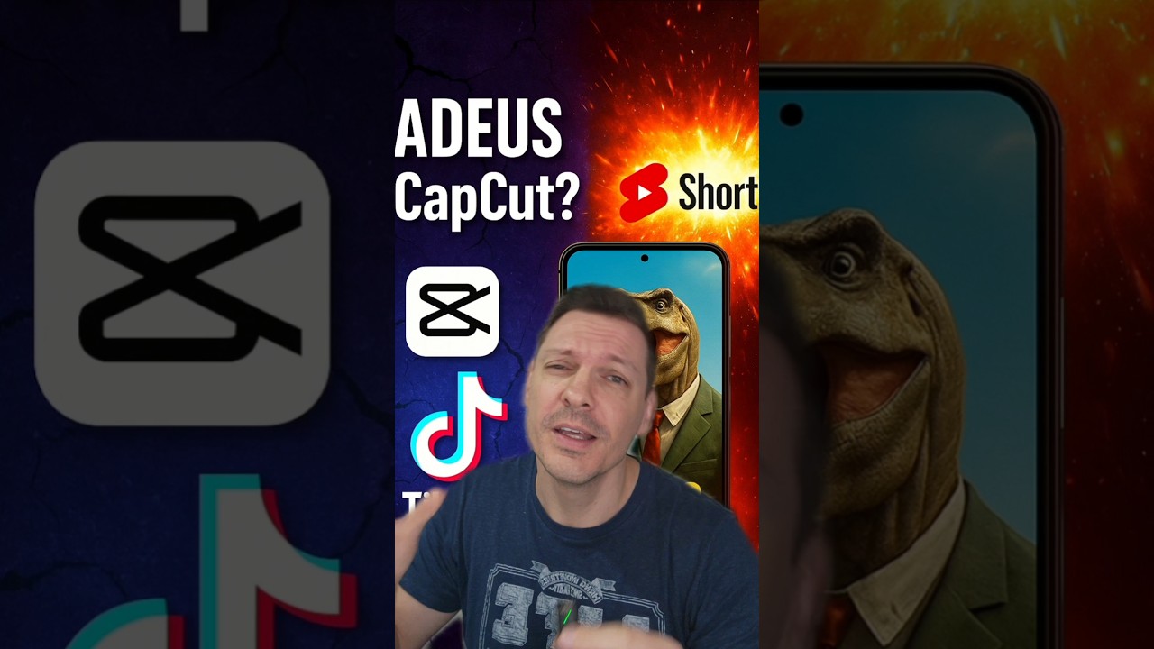 VEO3 PODE ACABAR COM O CAPCUT? O SHORT SERÁ PROTAGONISTA