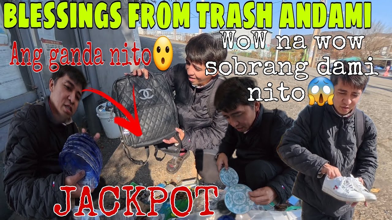 DUMPSTER DIVING#112 Feeling JACKPOT nanaman tayo ngayon😱. Sobrang dami kaya nag bus ako pa uwi😮.