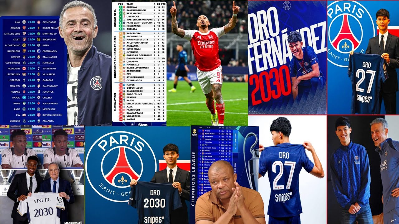 Rudy sou deblozay ki genyen nan LDC/danje Pou PSG ak barca/arsenal Pap Ka jwenn bayern Real sil bat 