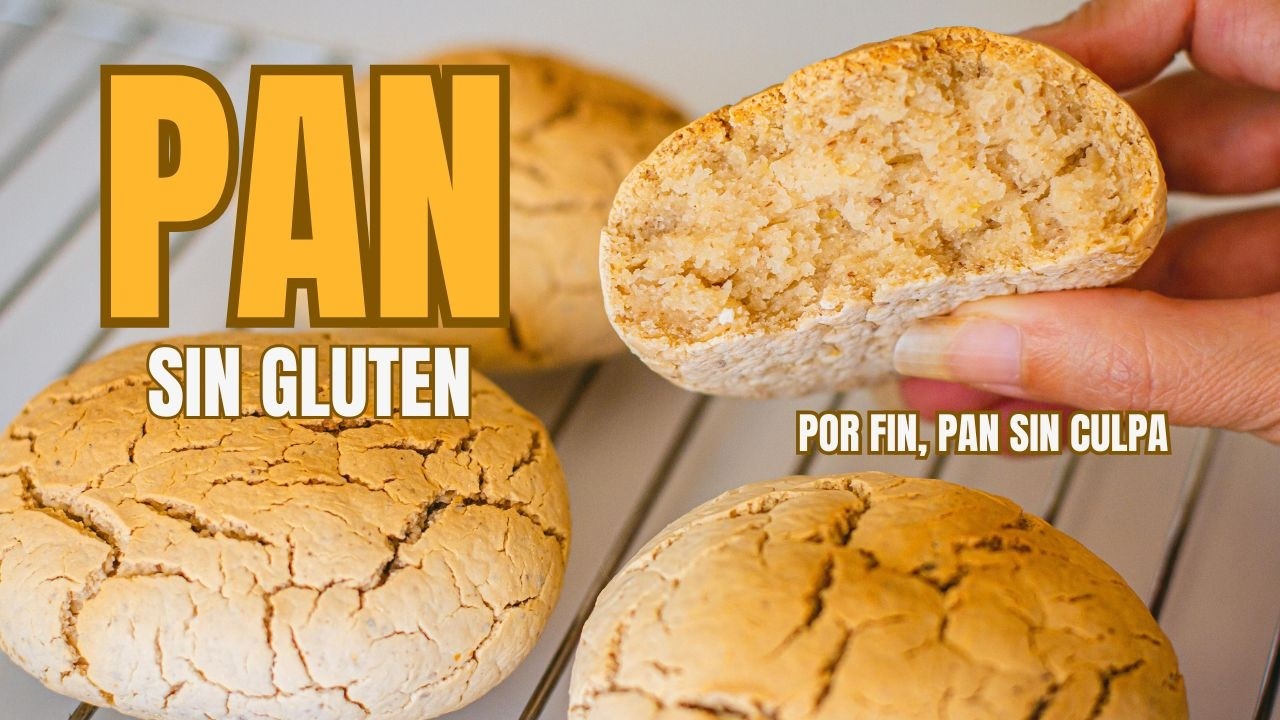 ¡Haz pan sin gluten en casa fácil y rápido!