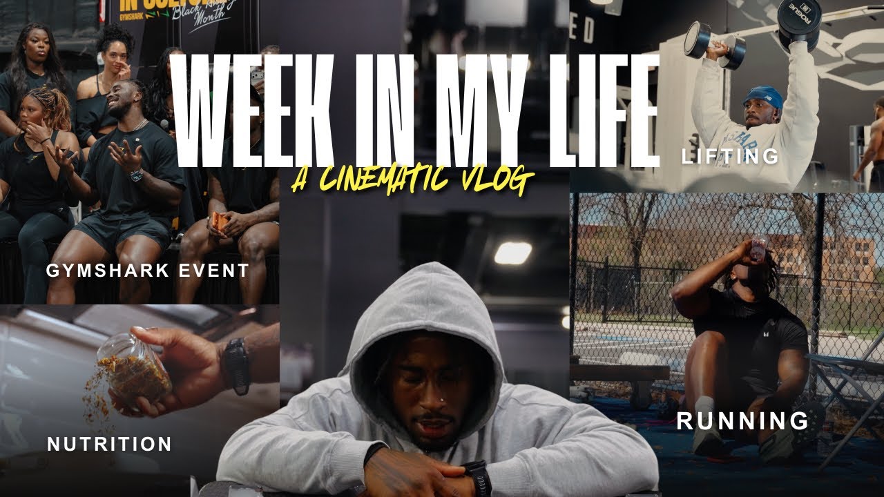 WEEK IN MY LIFE| HYBRID ROUTINE|  Hyrox Training, Recipes, GYMSHARK BHM EVENT, Self Care Routine