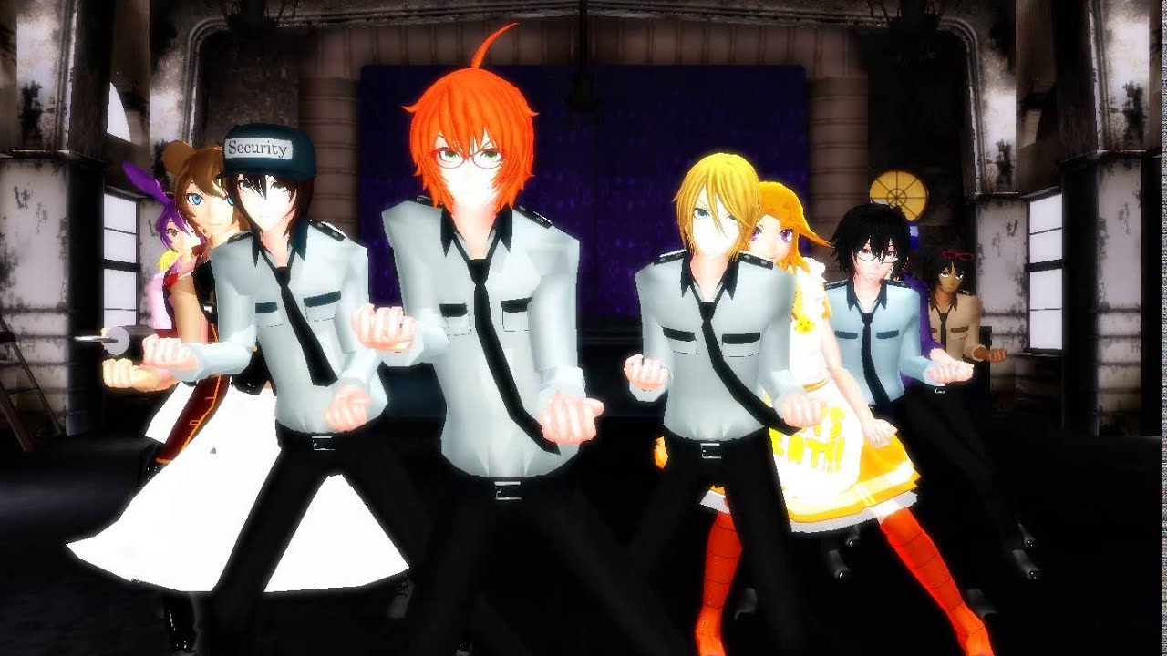 [MMD] [FNAF] Help Me - All Night Guards With Freddie, Chica, and Bonnie